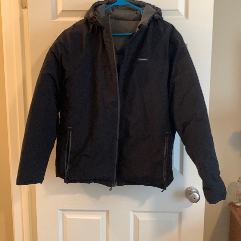 Lands’ End Black Puffer Jacket/ The Squall